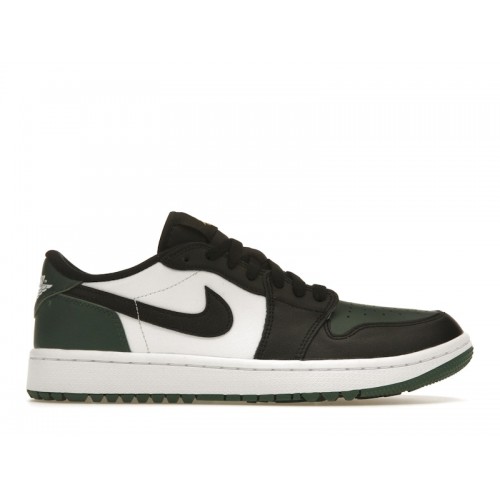 Кроссы Jordan 1 Retro Low Golf Noble Green - мужская сетка размеров