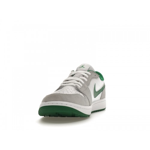 Кроссы Jordan 1 Retro Low Golf Pine Green - мужская сетка размеров