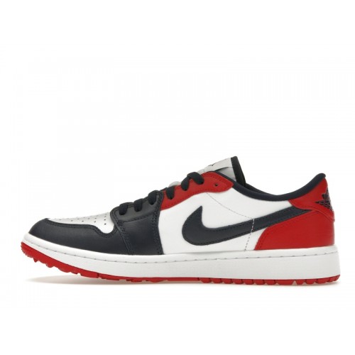 Кроссы Jordan 1 Retro Low Golf USA - мужская сетка размеров