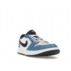 Jordan 1 Low Golf White Aegean Storm