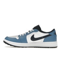 Jordan 1 Low Golf White Aegean Storm