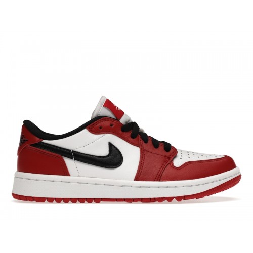 Кроссы Jordan 1 Retro Low Golf Chicago - мужская сетка размеров