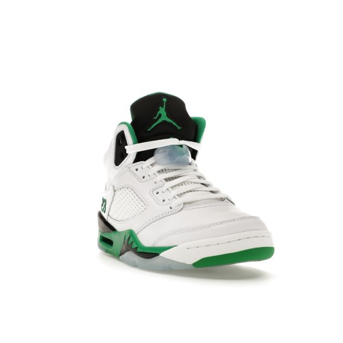 Кроссы Jordan 5 Retro Lucky Green (W) - женская сетка размеров
