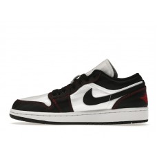 Женские Jordan 1 Low SE Utility White Black Gym Red (W)