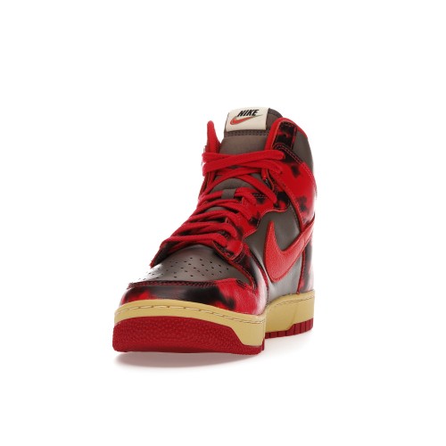 Кроссы Nike Dunk High 1985 Red Acid Wash - мужская сетка размеров