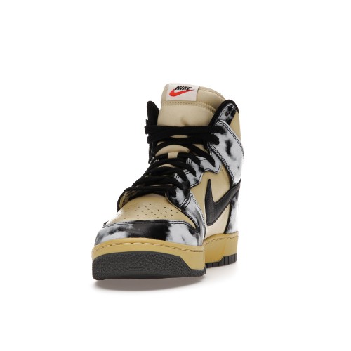 Кроссы Nike Dunk High 1985 Black Acid Wash - мужская сетка размеров
