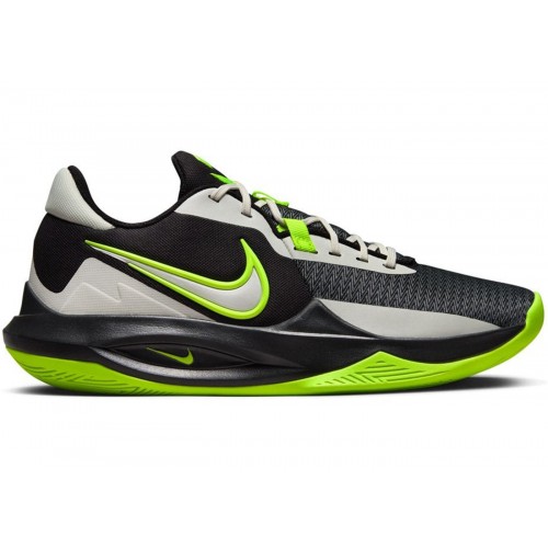 Кроссы Nike Precision 6 Black Volt Sail - мужская сетка размеров