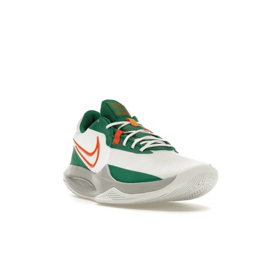 Кроссы Nike Precision 6 Malachite Safety Orange - мужская сетка размеров