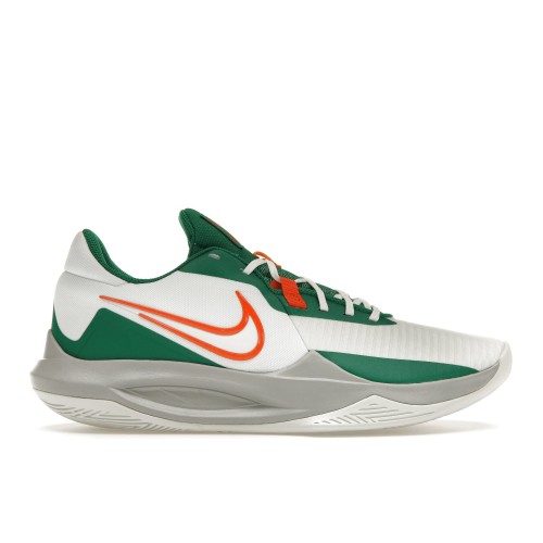 Кроссы Nike Precision 6 Malachite Safety Orange - мужская сетка размеров