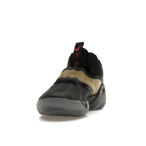Кроссы Nike KD Trey 5 X Black Metallic Gold Green - мужская сетка размеров