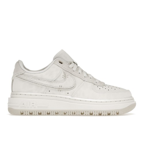 Кроссы Nike Air Force 1 Low Luxe Summit White Light Bone - мужская сетка размеров