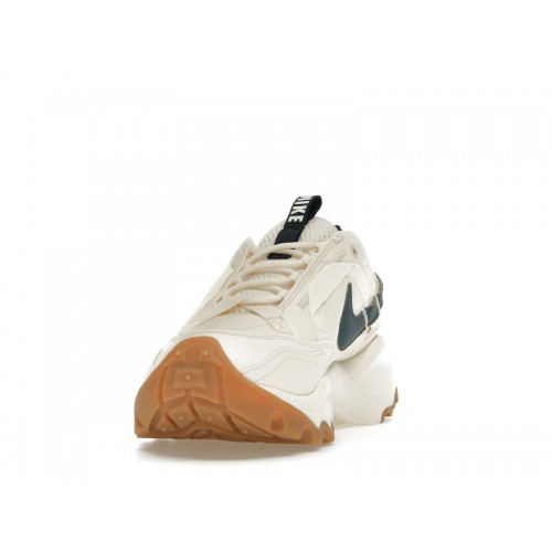 Nike TC 7900 Pale Ivory Gum Light Brown Armory Navy (W) - женская сетка размеров