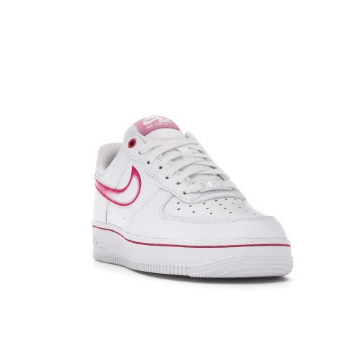 Кроссы Nike Air Force 1 Low Airbrush White Pink (W) - женская сетка размеров