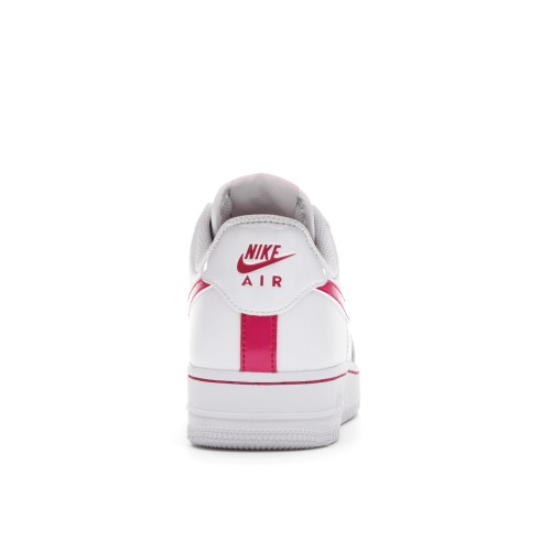 Кроссы Nike Air Force 1 Low Airbrush White Pink (W) - женская сетка размеров