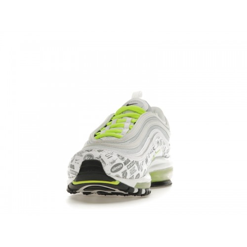 Кроссы Nike Air Max 97 Volt Reflective Logo - мужская сетка размеров