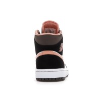 Женские Jordan 1 Mid Peach Mocha (W)