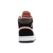 Женские Jordan 1 Mid Peach Mocha (W)