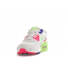 Женские Nike Air Max 90 White Neon (W)
