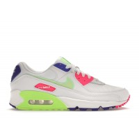 Женские Nike Air Max 90 White Neon (W)