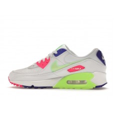 Женские Nike Air Max 90 White Neon (W)