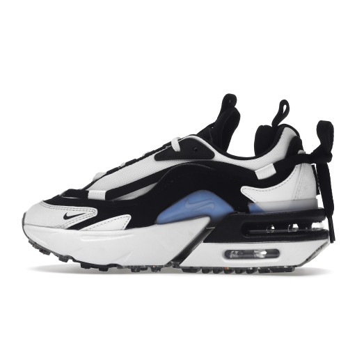 Кроссы Nike Air Max Furyosa Black Summit White (W) - женская сетка размеров