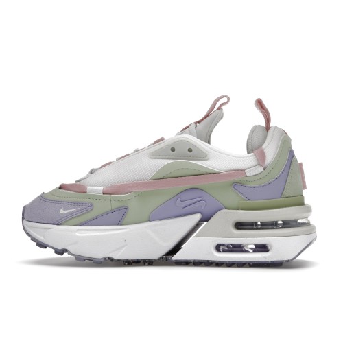 Кроссы Nike Air Max Furyosa Summit White Honeydew (W) - женская сетка размеров