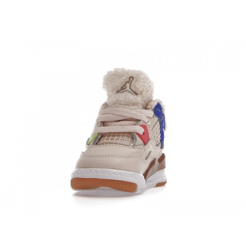 Кроссы Jordan 4 Retro Where the Wild Things Are (TD) - детская сетка размеров
