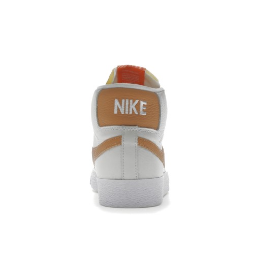 Мужские кроссовки Nike SB Zoom Blazer Mid ISO White Light Cognac