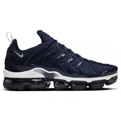 Кроссы Nike Air VaporMax Plus Midnight Navy - мужская сетка размеров