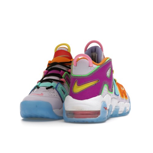 Кроссы Nike Air More Uptempo Multi-Color (GS) - подростковая сетка размеров