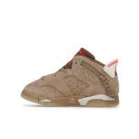 Малышам Jordan 6 Retro Travis Scott British Khaki (TD)