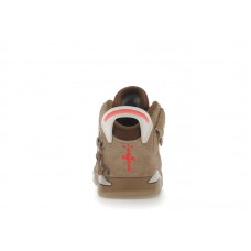 Малышам Jordan 6 Retro Travis Scott British Khaki (TD)
