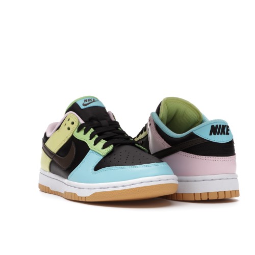 Кроссы Nike Dunk Low Free 99 Black - мужская сетка размеров