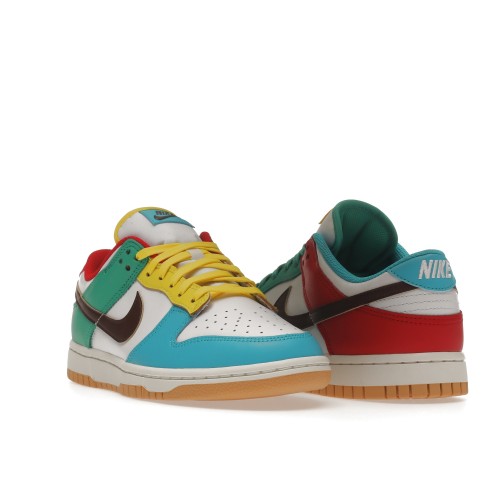 Кроссы Nike Dunk Low Free 99 White - мужская сетка размеров