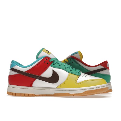 Кроссы Nike Dunk Low Free 99 White - мужская сетка размеров