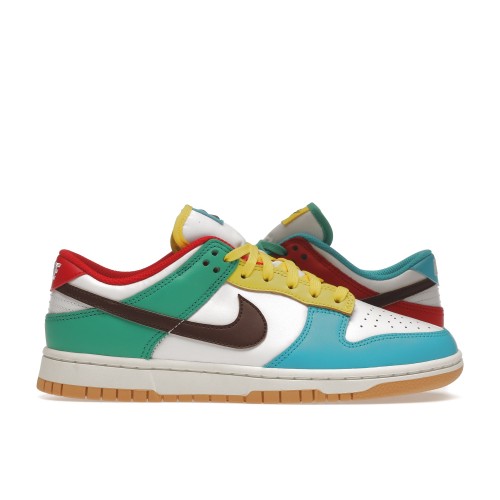 Кроссы Nike Dunk Low Free 99 White - мужская сетка размеров