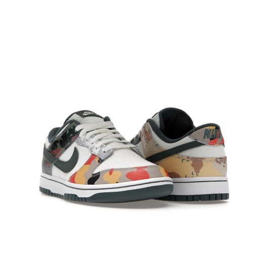Кроссы Nike Dunk Low SE Sail Multi-Camo - мужская сетка размеров