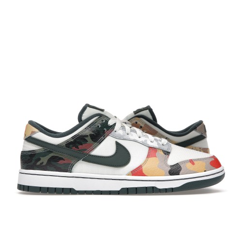 Кроссы Nike Dunk Low SE Sail Multi-Camo - мужская сетка размеров