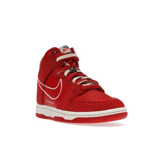 Кроссы Nike Dunk High First Use Red - мужская сетка размеров