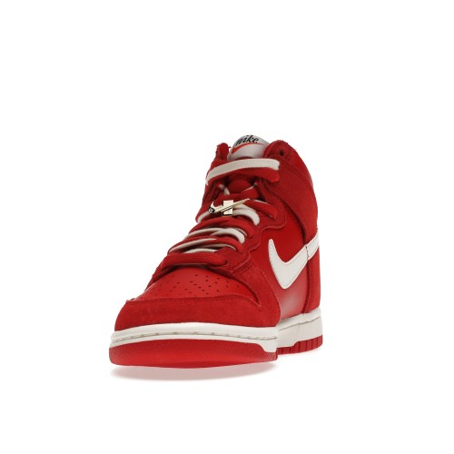 Кроссы Nike Dunk High First Use Red - мужская сетка размеров
