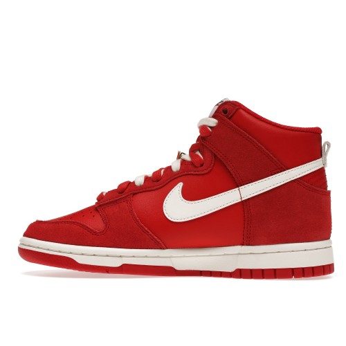 Кроссы Nike Dunk High First Use Red - мужская сетка размеров