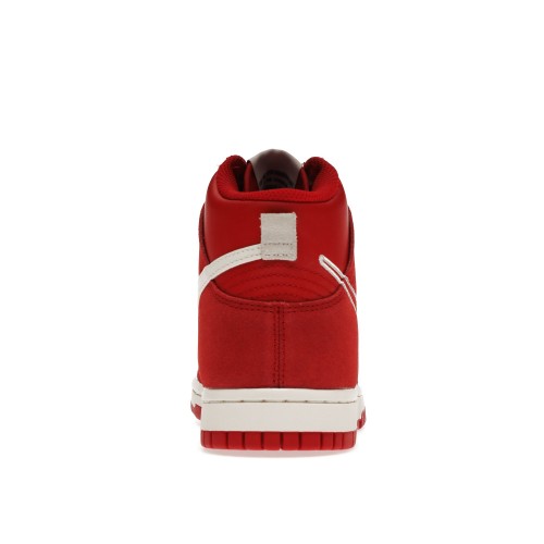 Кроссы Nike Dunk High First Use Red - мужская сетка размеров
