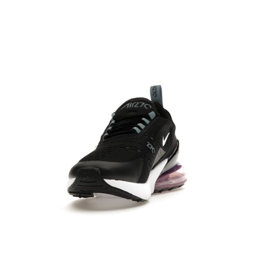 Кроссы Nike Air Max 270 Black Arctic Pink (W) - женская сетка размеров