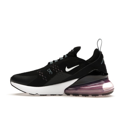 Кроссы Nike Air Max 270 Black Arctic Pink (W) - женская сетка размеров