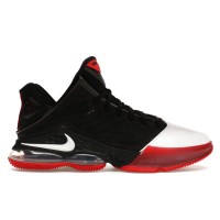 Кроссовки Nike LeBron 19 Low Black White University Red