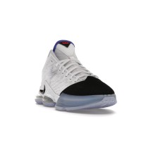 Кроссовки Nike LeBron 19 Low White Medium Blue Siren Red Black