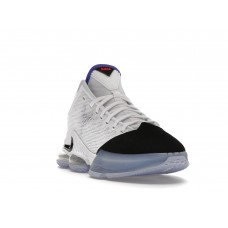 Кроссовки Nike LeBron 19 Low White Medium Blue Siren Red Black