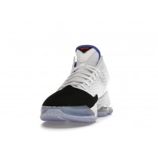 Кроссовки Nike LeBron 19 Low White Medium Blue Siren Red Black