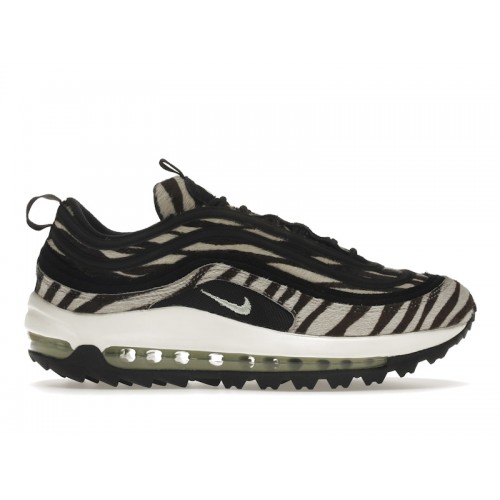 Кроссы Nike Air Max 97 Golf NRG Zebra - мужская сетка размеров