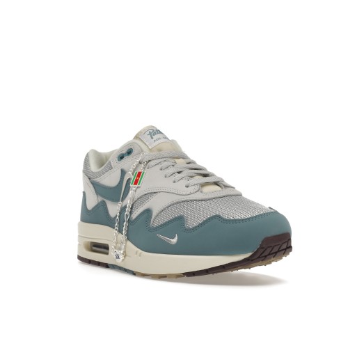 Кроссы Nike Air Max 1 Patta Waves Noise Aqua (without Bracelet) - мужская сетка размеров